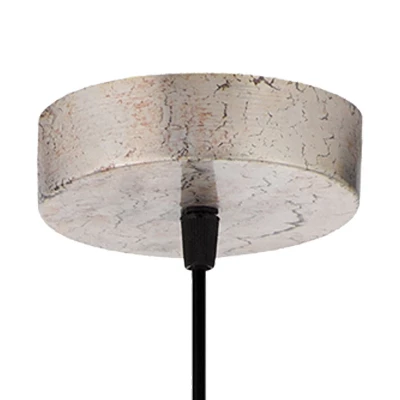 11" Bela Silver Metal Bowl Shaped Pendant Ceiling Light - River Of Goods 10 11" Bela Silver Metal Bowl Shaped Pendant Ceiling Light - River Of Goods - Image 8