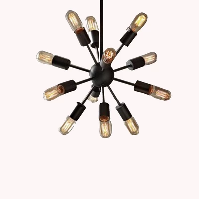 9" X 22" X 7" Herrick Edison Light Pendant Black - Warehouse Of Tiffany 4 9" X 22" X 7" Herrick Edison Light Pendant Black - Warehouse Of Tiffany - Image 2