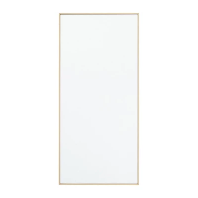 Wood Wall Rectangle Wall Mirror With Thin Frame - Olivia & May 8 Wood Wall Rectangle Wall Mirror With Thin Frame - Olivia & May - Image 6