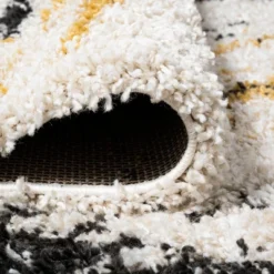 Nova Modern Bold Strie' Shag Area Rug - JONATHAN Y 16 Nova Modern Bold Strie' Shag Area Rug - JONATHAN Y -Home Decoration GUEST fcdd1385 74a0 40f6 9c44 18ec7bf2f941