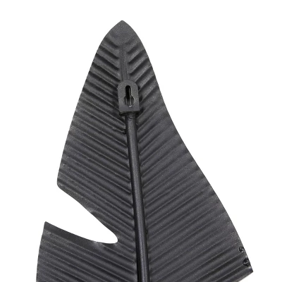 Metal Leaf Wall Decor Gold - Olivia & May 7 Metal Leaf Wall Decor Gold - Olivia & May - Image 5